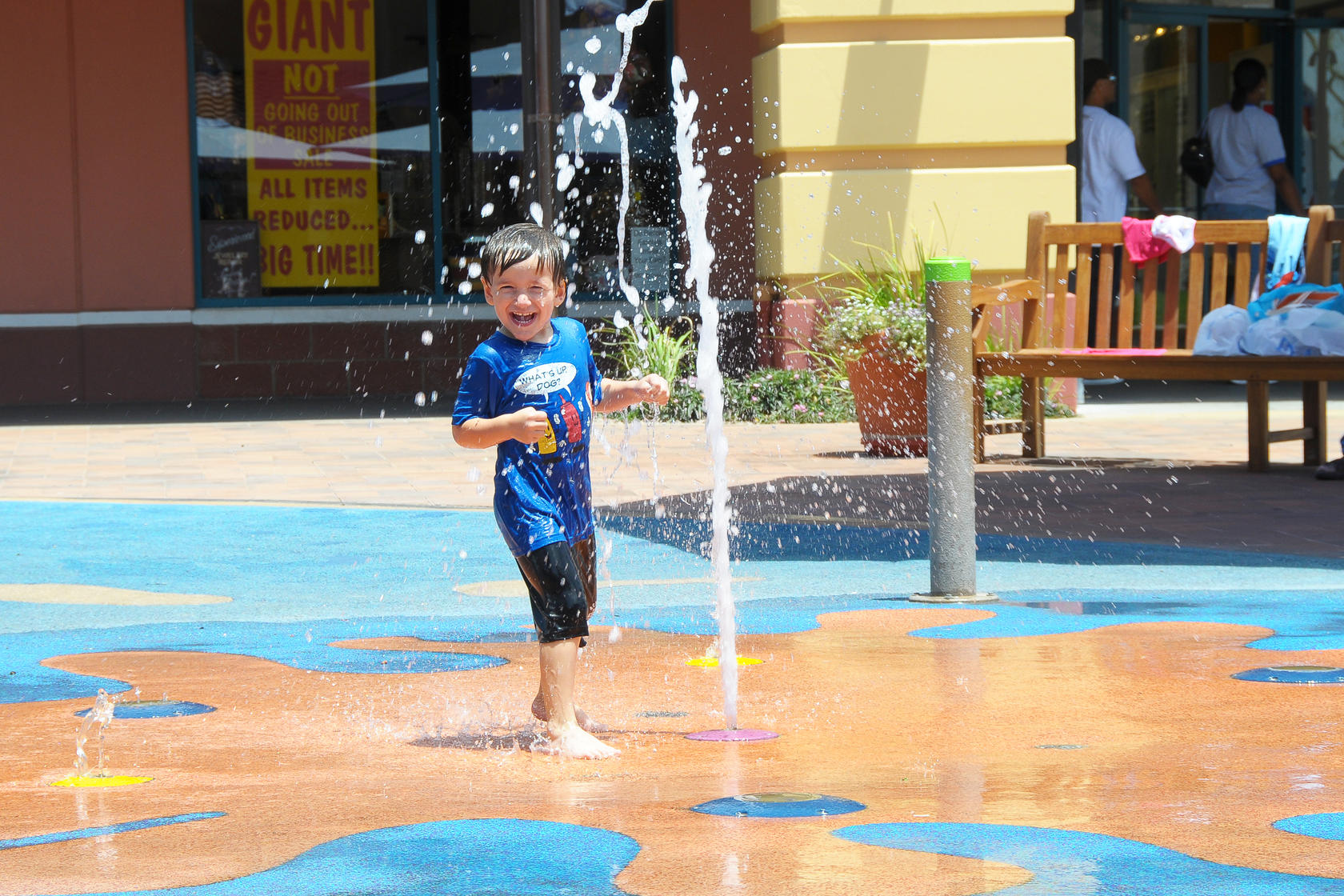 At the Waterpark