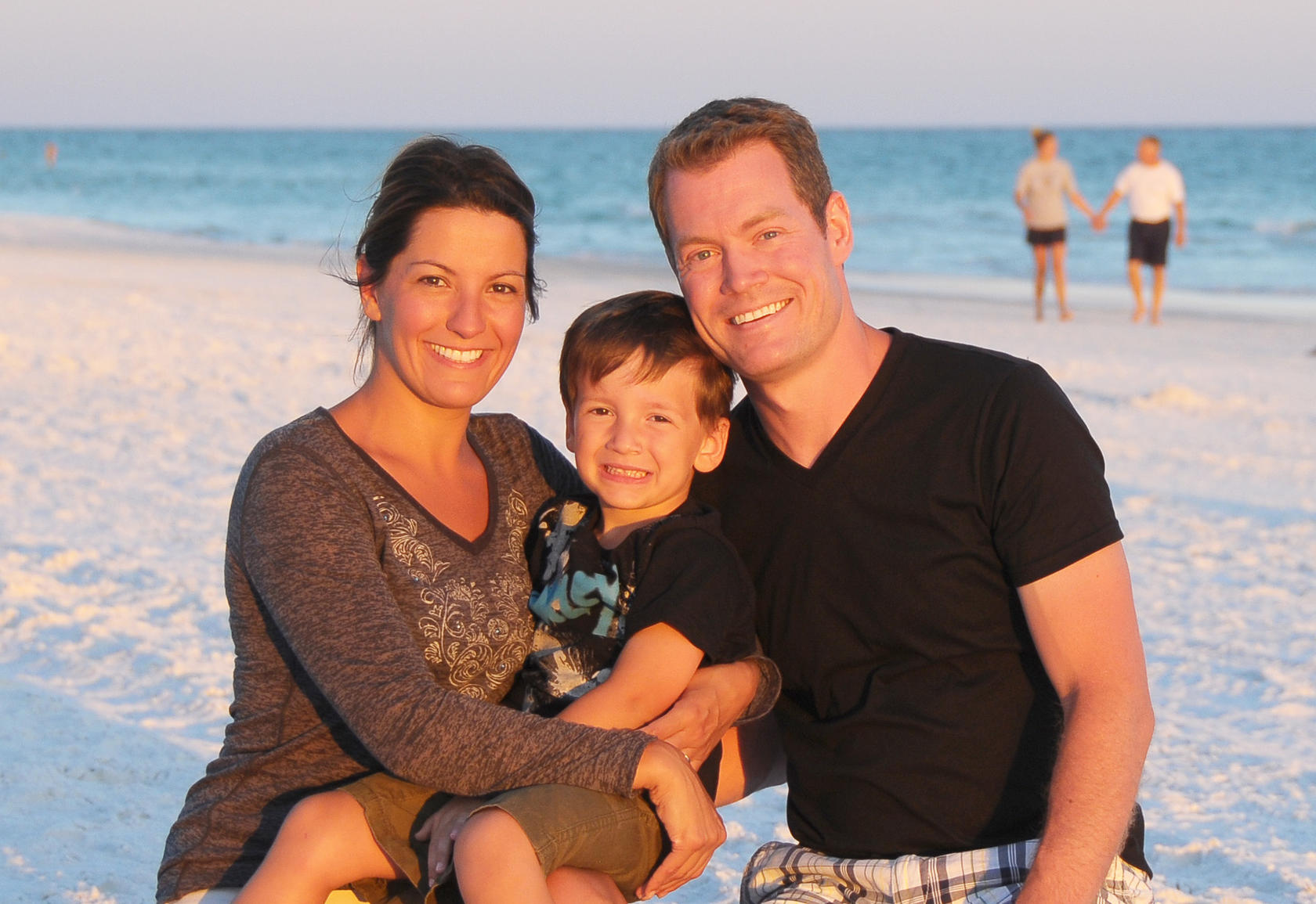 Family at the Beach