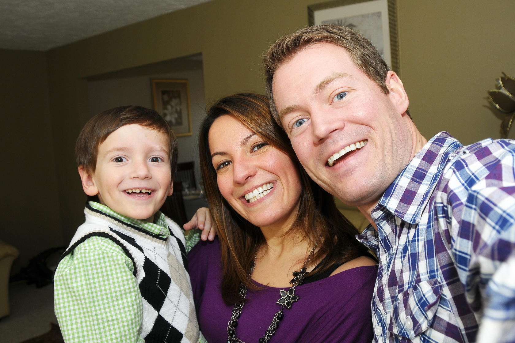 Our Family on Christmas