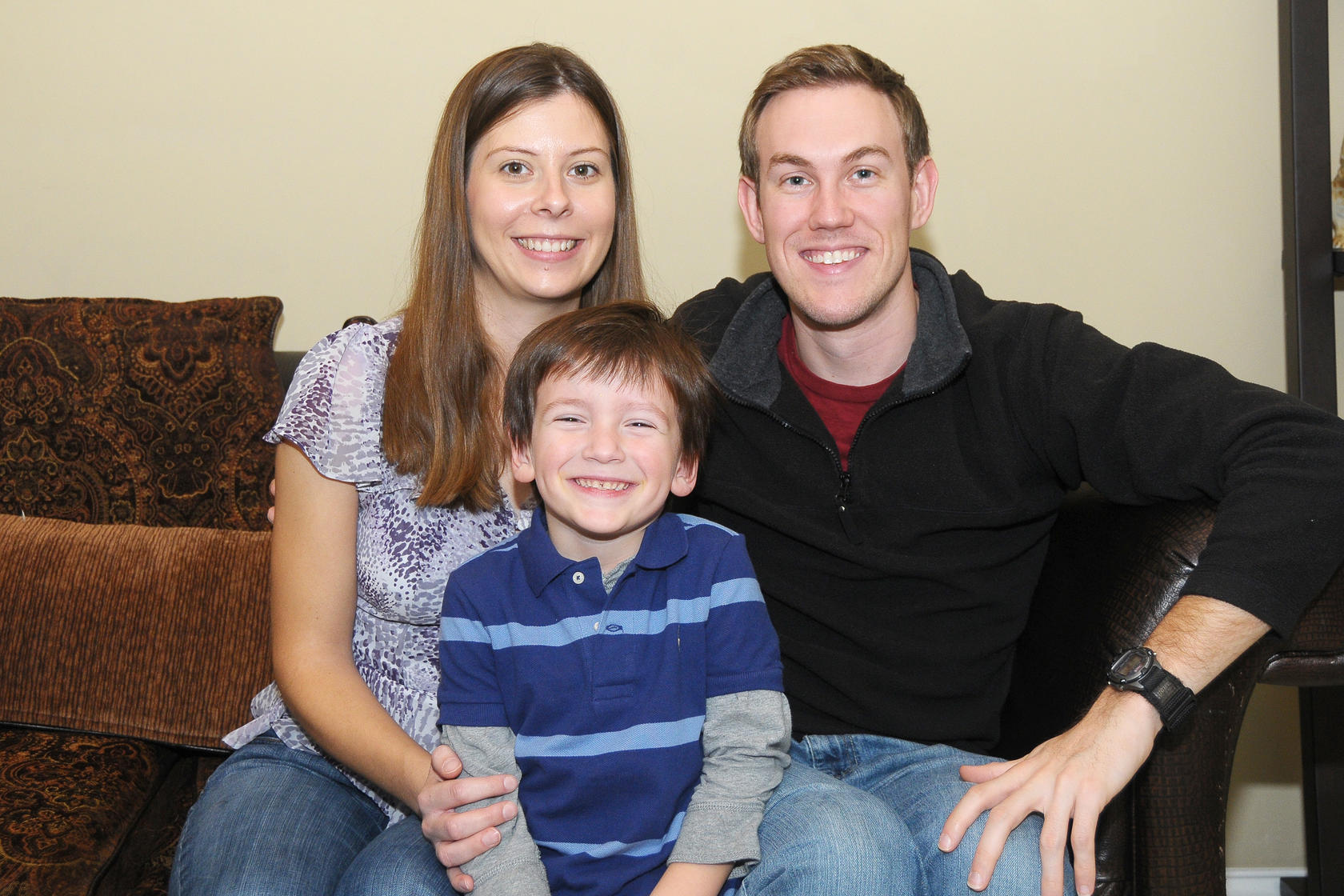 Amanda, Ethan and Aiden