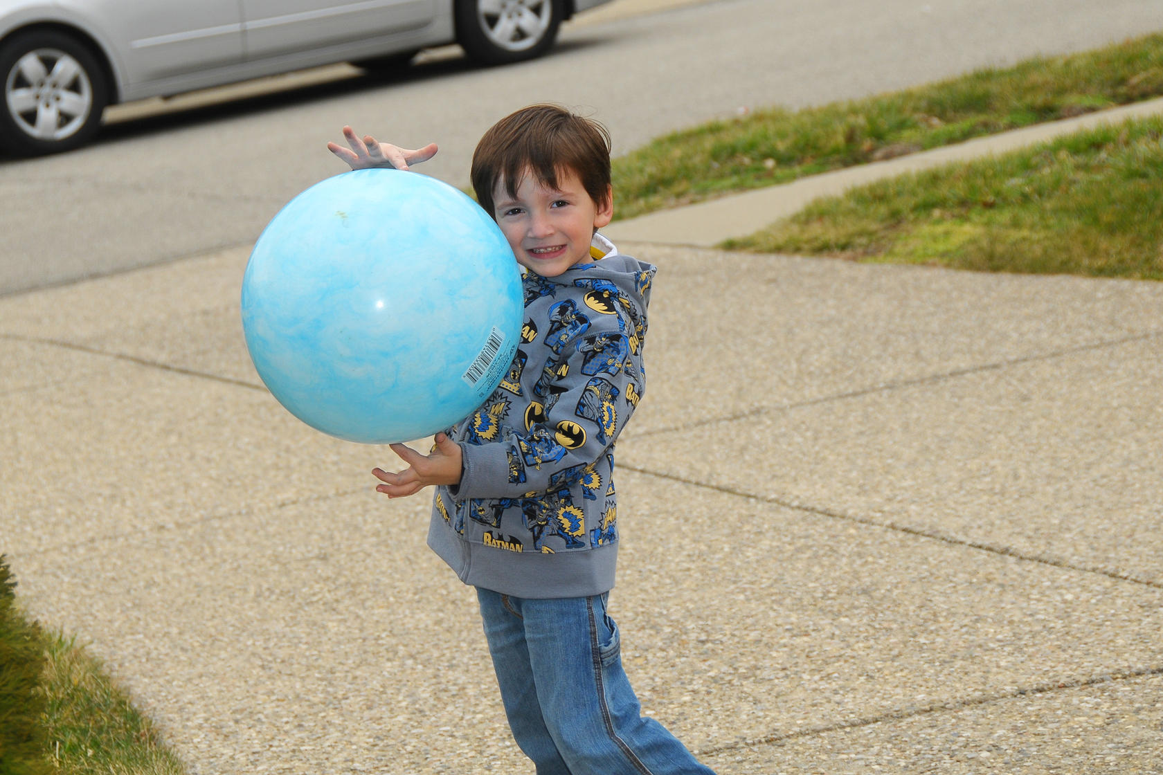 With Ball