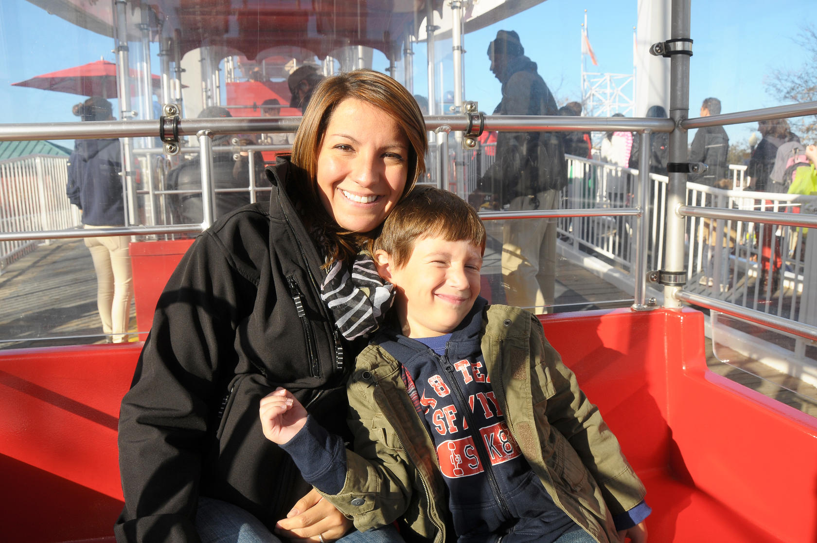 On a Ferris Wheel