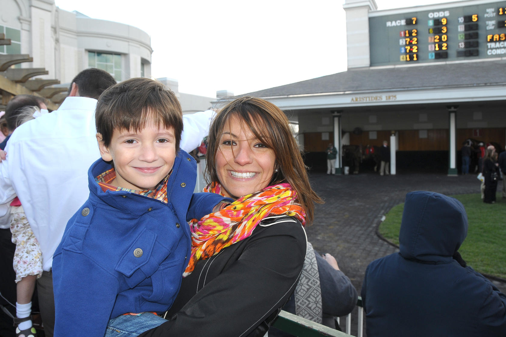 At the Paddock