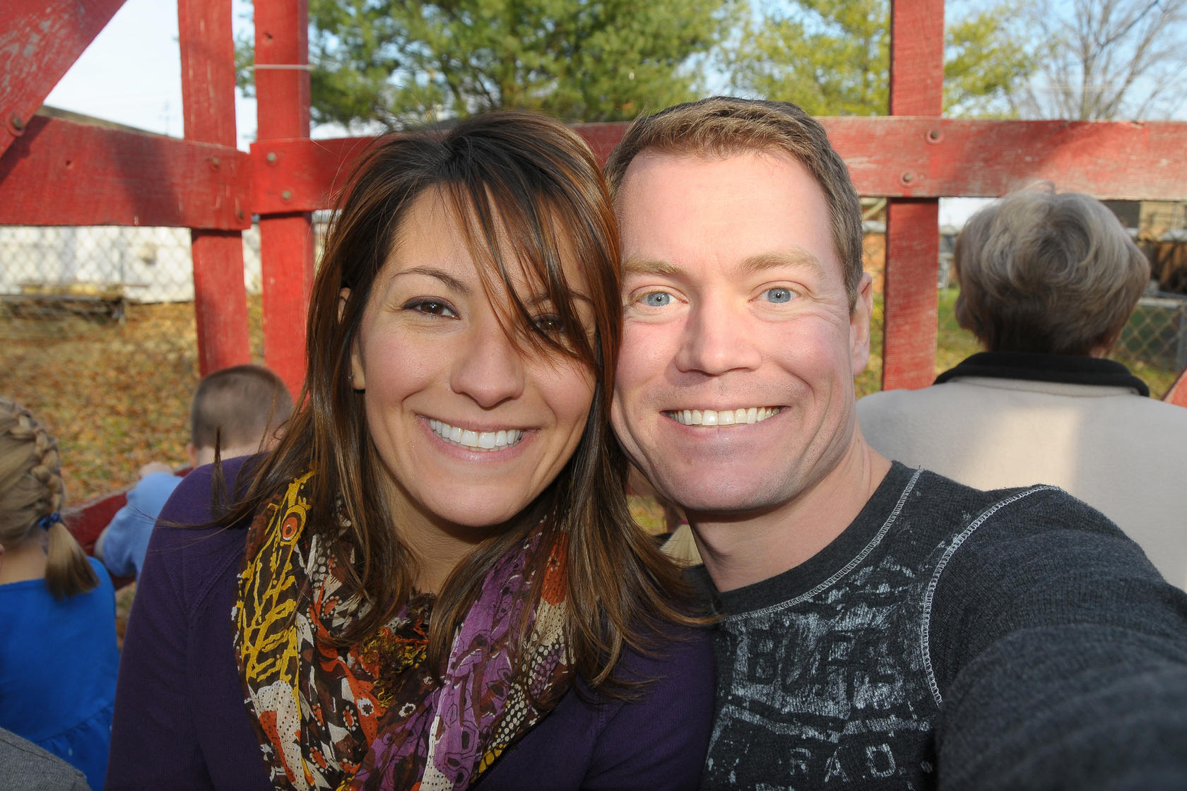 On the Hay Ride