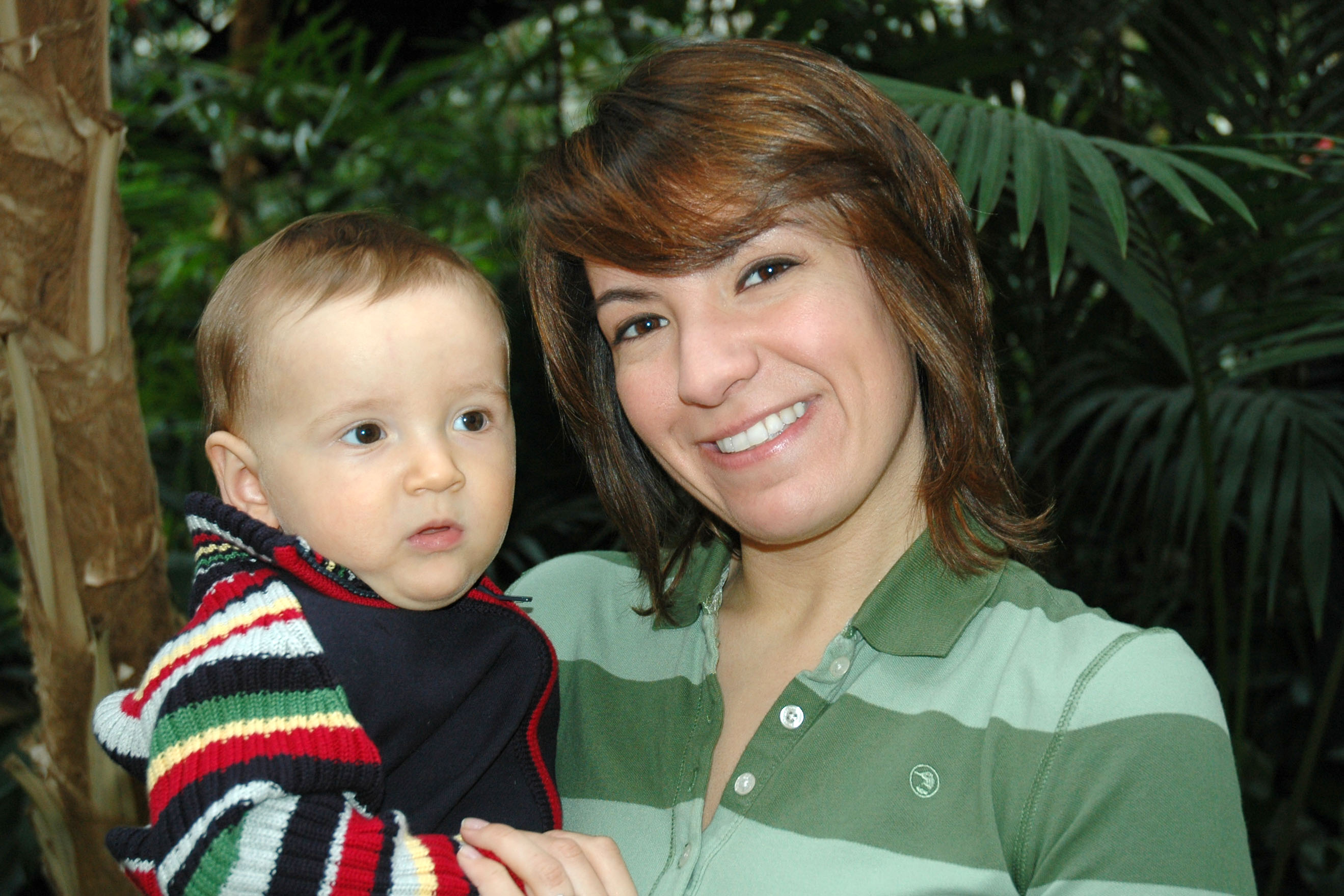 Aiden with Mommy