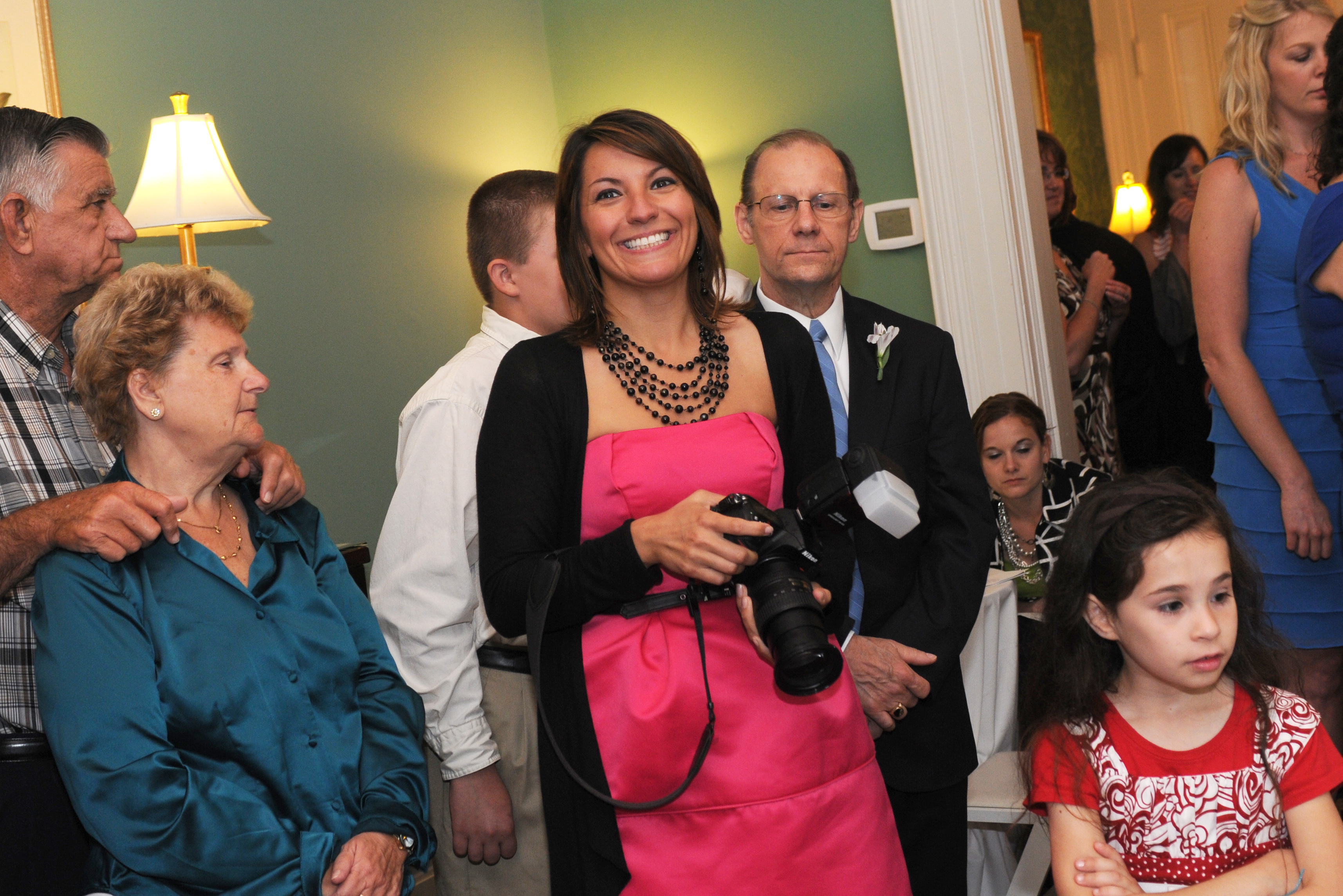 During the Wedding